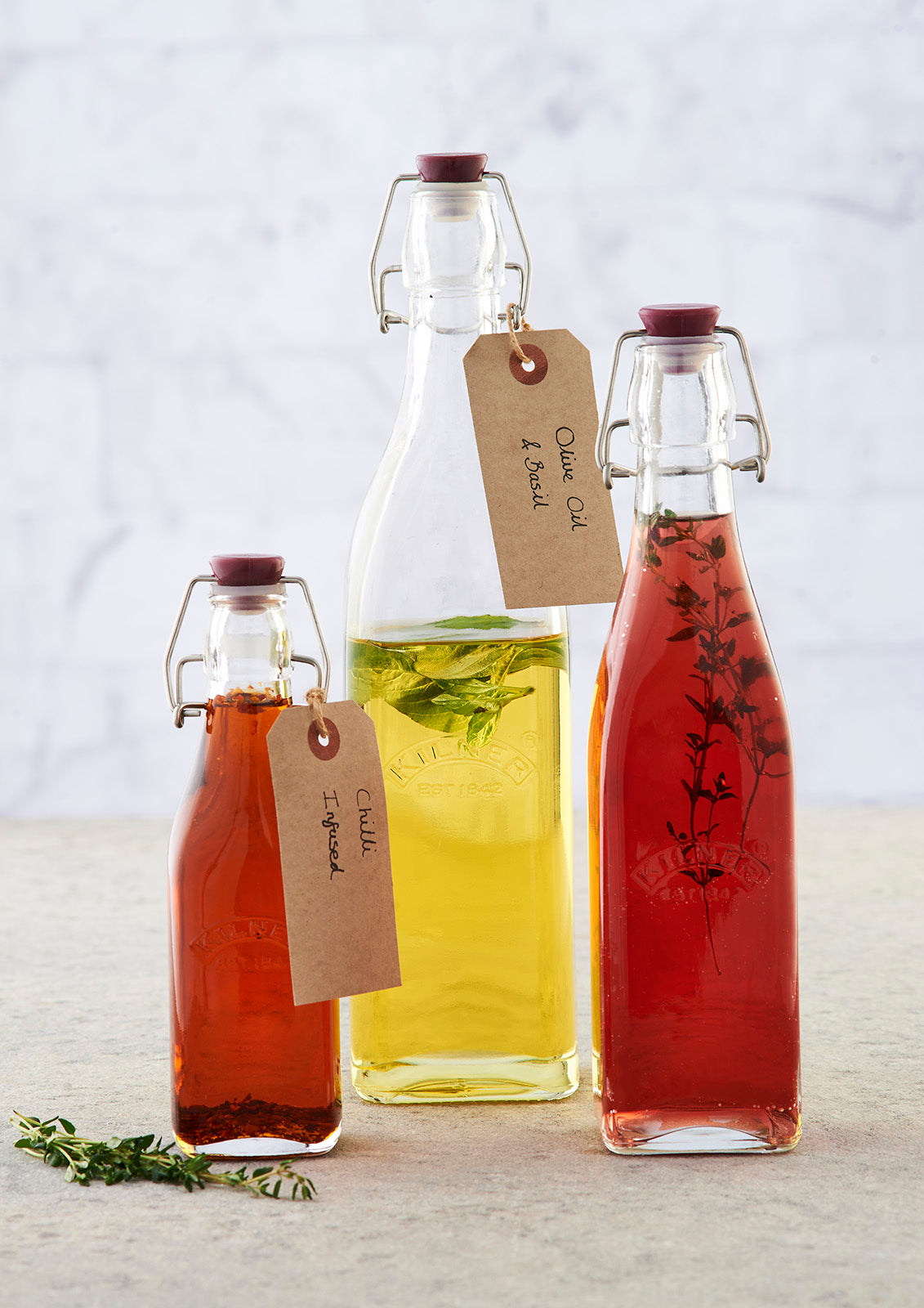 Kilner Swing Top Glass Bottle, 34 Ounce