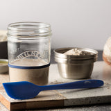 Kilner Sourdough Starter Set, 2 Glass Jars with Spatula and Measuring Markers