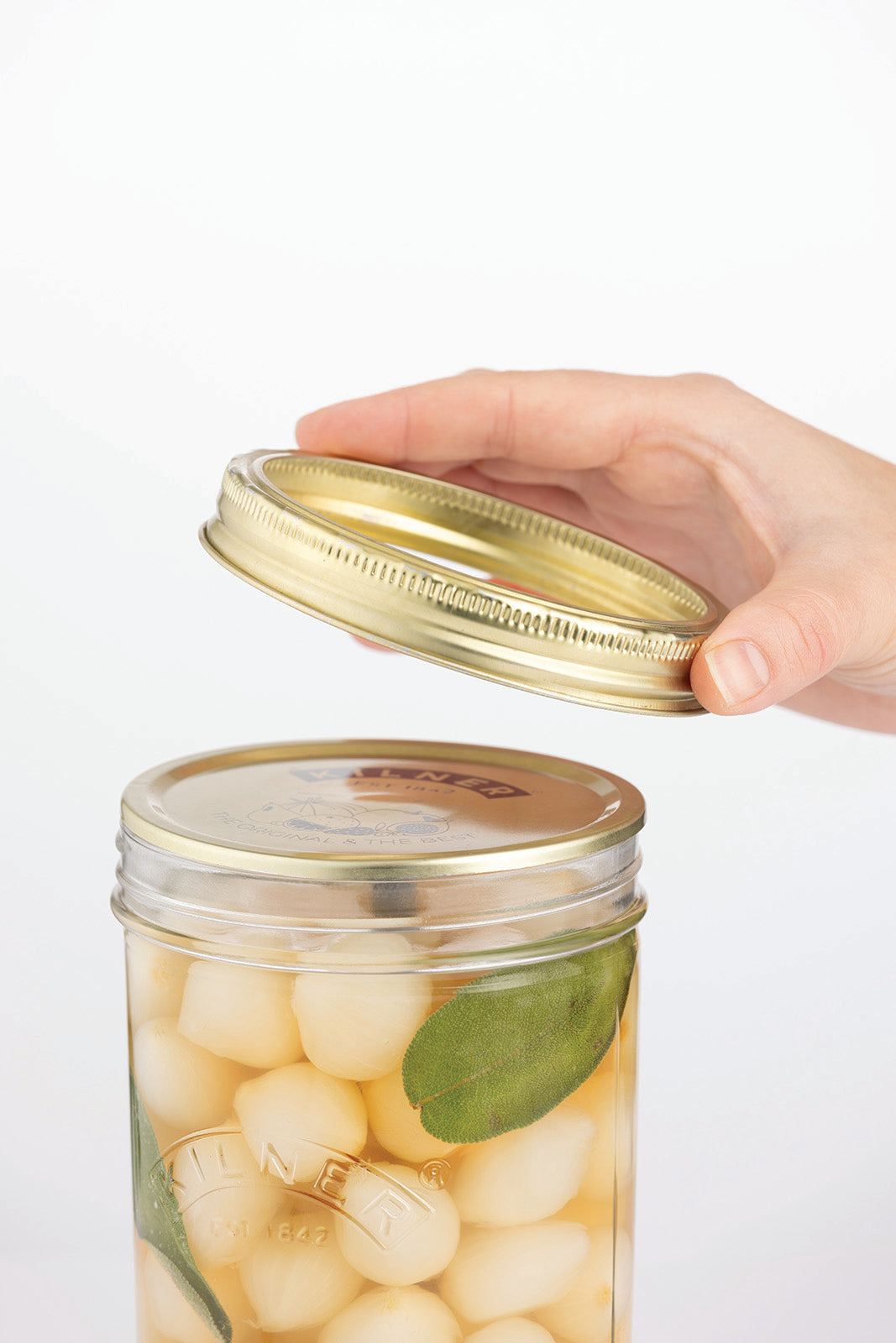 Kilner Pickle Jar with Lifter, 34 ounce