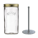 Kilner Pickle Jar with Lifter, 34 ounce