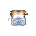 Kilner Square Clip Top Jar for Canning and Food Storage, 8.5 Ounce