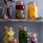 Kilner Square Clip Top Jar for Canning and Food Storage, 8.5 Ounce