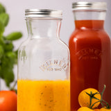 Kilner Juice and Sauce Glass Bottle, 34 Ounce