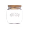 Kilner Universal Glass Storage Jar with Wooden Lid and Silicone Seal, 28.7 Ounce