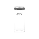 Kilner Fresh Storage Square Jar, Borosilicate Glass Food Container, 50.7 Ounce
