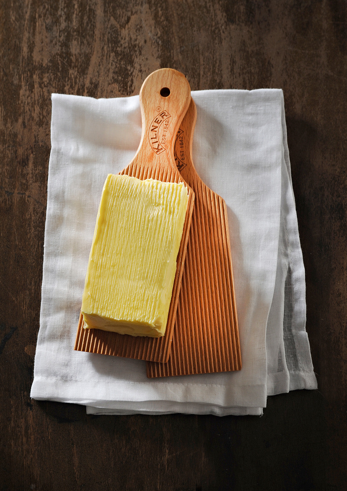 Kilner Beechwood Butter Paddles, Set of 2