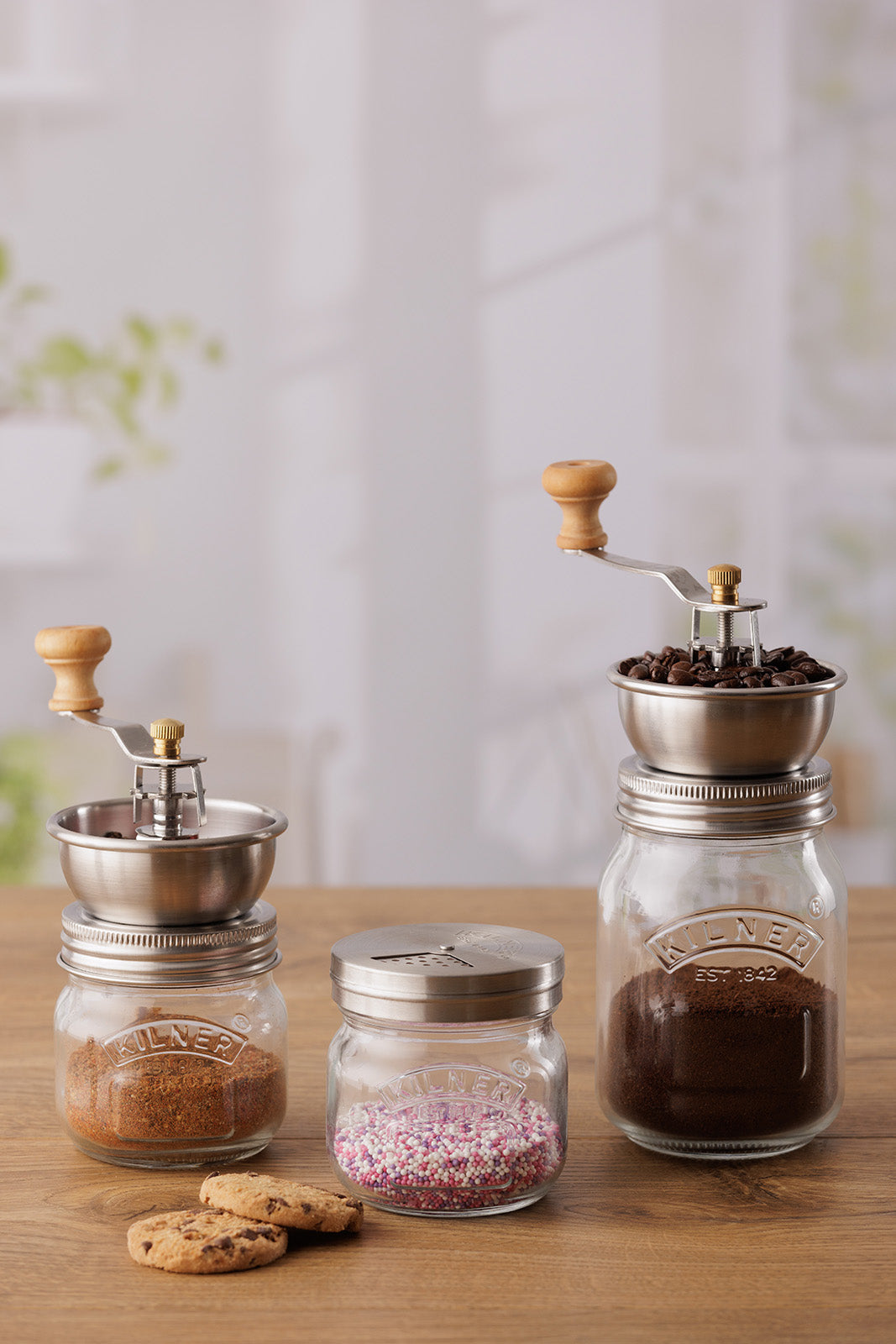 Kilner Storage Jar with Shaker Lid, 8.5 Inch
