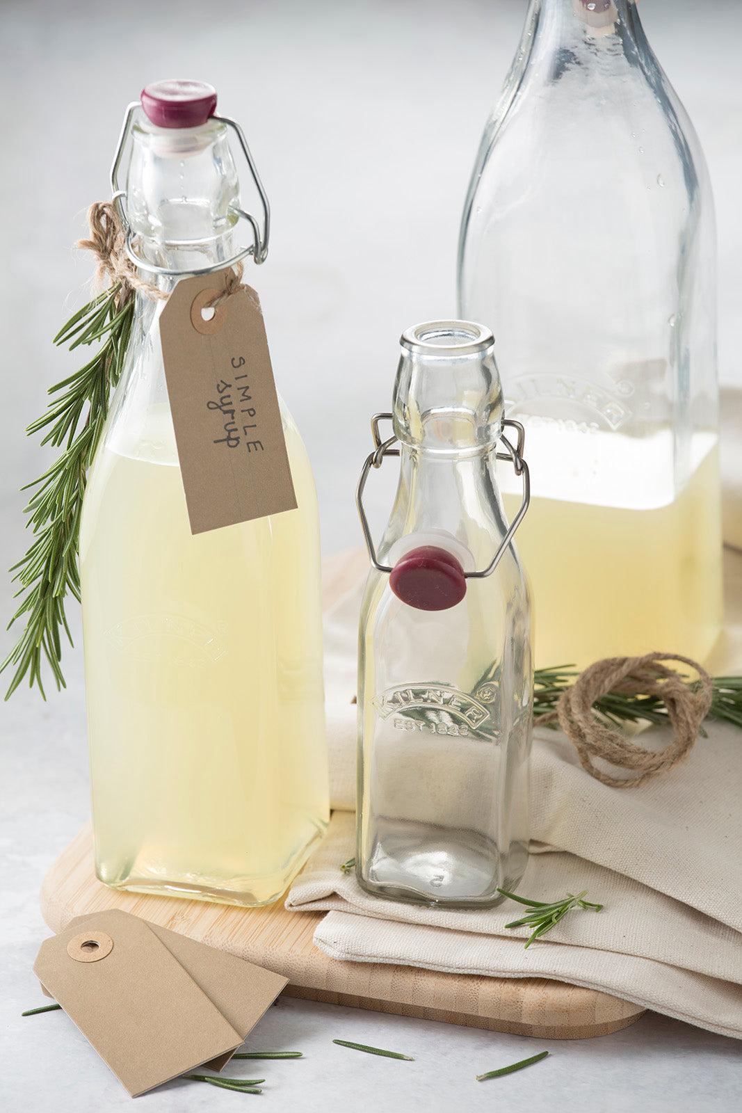 Kilner Square Swing Top Bottle, 9 Ounce