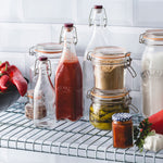 Kilner Square Swing Top Bottle, 16 Ounce