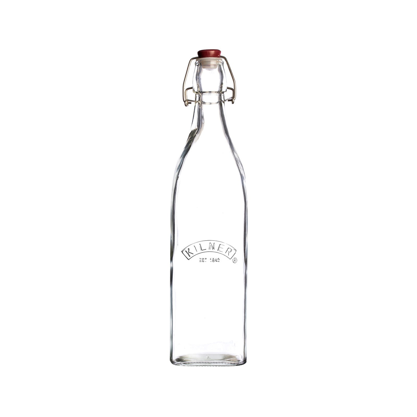Kilner Square Swing Top Bottle, 16 Ounce