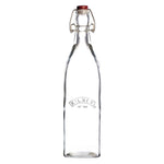 Kilner Square Swing Top Bottle, 34 Ounce