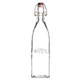 Kilner Square Swing Top Bottle, 34 Ounce