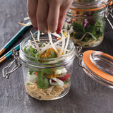 Kilner Round Clip Top Jar for Canning and Food Storage, 34 Ounce