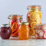Kilner Round Clip Top Jar for Canning and Food Storage, 34 Ounce