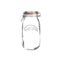 Kilner Round Clip Top Jar for Canning and Food Storage, 51 Ounce