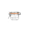 Kilner Round Clip Top Jar for Canning and Food Storage, 4 Ounce