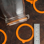 Kilner Rubber Seals for 4 Ounce Clip Top Jars, Set of 6