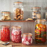 Kilner Square Clip Top Jar for Canning and Food Storage, 17 Ounce