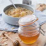 Kilner Honey Pot with Beechwood Dipper, 13.5 Ounce