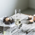 Schott Zwiesel Pure Tritan Crystal Champagne Flute Glass, 7.1 ounce, Set Of 6