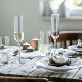Schott Zwiesel Pure Tritan Crystal Champagne Flute Glass, 7.1 ounce, Set Of 6