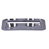 Frieling Rectangluar Silver Tray for Coffee, Tea & Desserts, Polished Mirrored Finish, 18/10 Stainless Steel