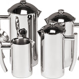 Frieling Premium Insulated Platinum Beverage Server, Sleek Polished finish, 18 fl. oz.