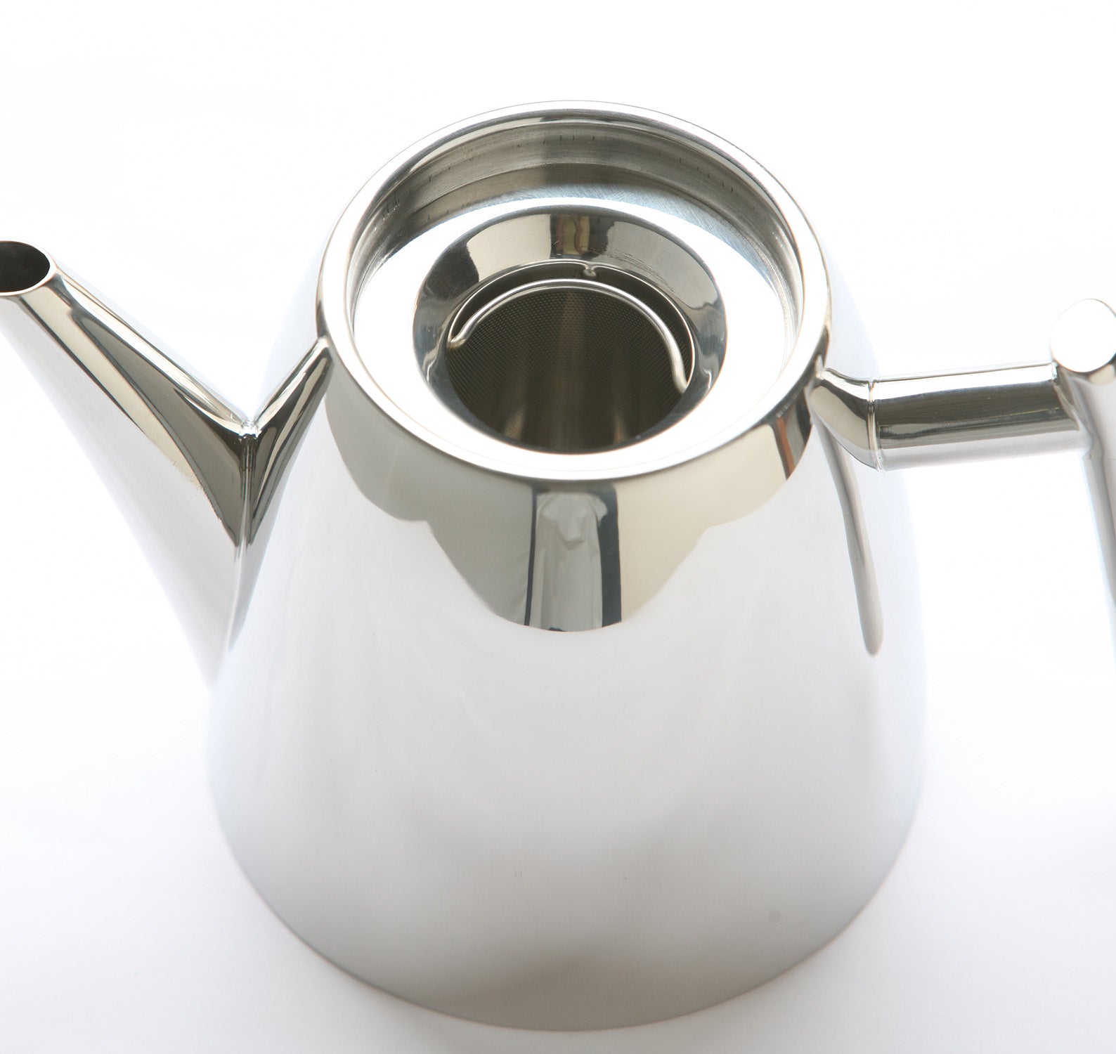 Frieling Primo 18/10 Stainless Steel Teapot with Infuser, Mirror Finish, 14 oz