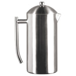 Frieling Brushed 18/10 Stainless Steel French Press Coffee Maker, 44-ounce