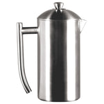 Frieling Brushed 18/10 Stainless Steel French Press Coffee Maker, 23-ounce