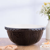 Mason Cash Color Mix Black Size 12, Size 18, Size 24 Mixing Bowl Set of 3