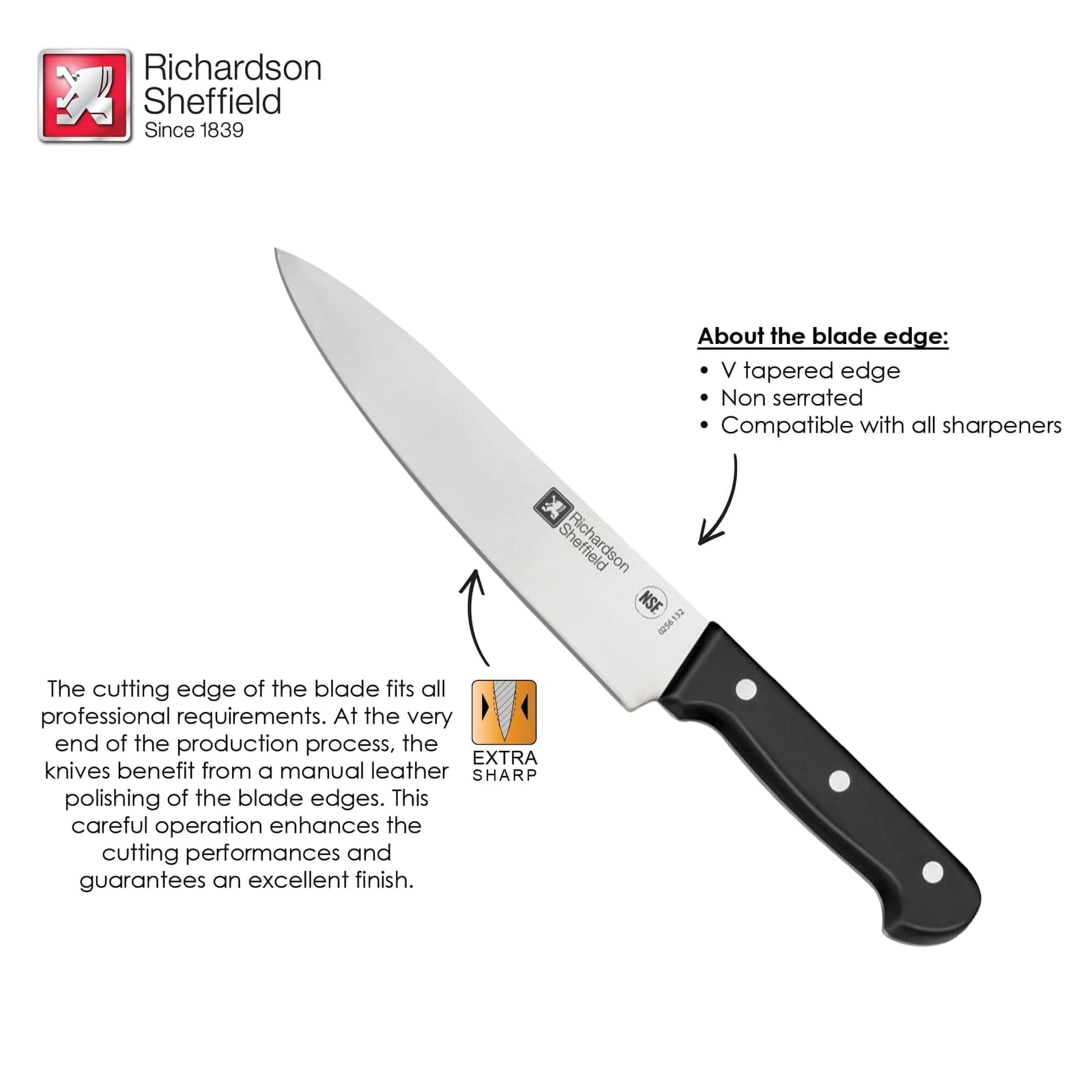 Richardson Sheffield Universal 8-Inch Chef's Knife