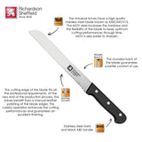Richardson Sheffield Universal 8.5-Inch Bread Knife