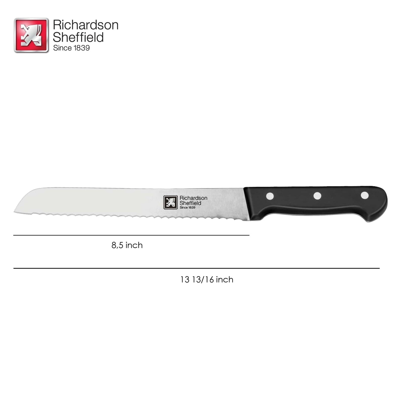 Richardson Sheffield Universal 8.5-Inch Bread Knife
