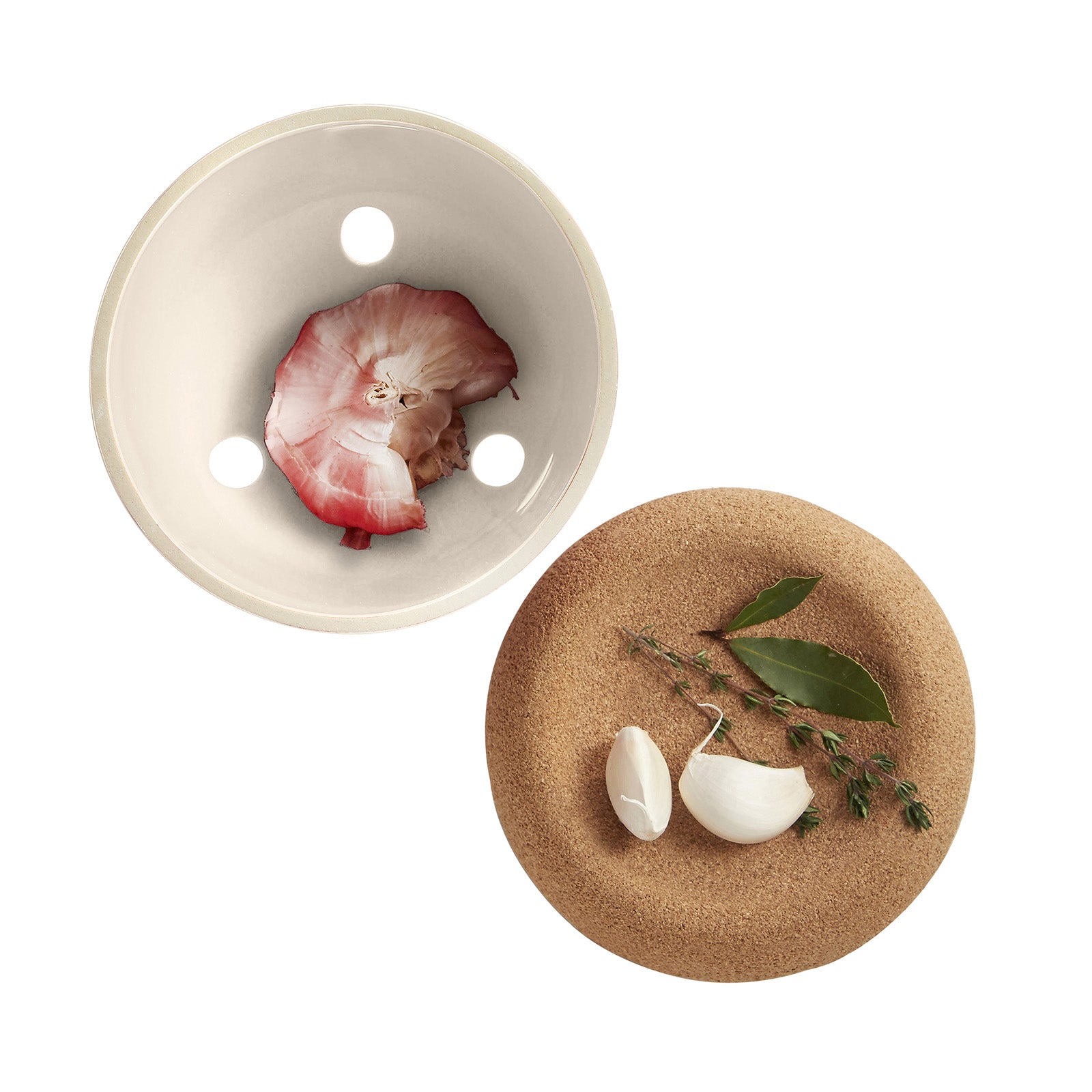 Emile Henry Garlic Pot, Clay