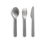 Lekue Basics To Go Cutlery Set, Stainless Steel