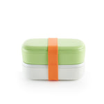 Lekue Lunch Box To Go Travel Container Set, Citrus Fruit