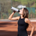 Lekue Insulated Bottle To Go, 16.9-ounce, Gray