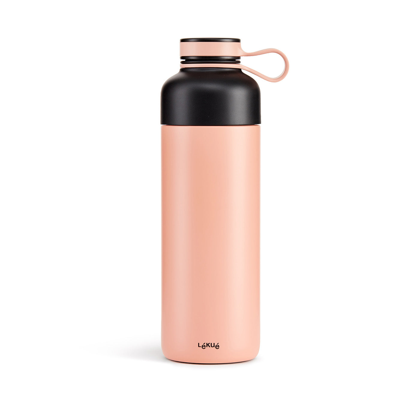Lekue Insulated Bottle To Go, 16.9-ounce, Coral