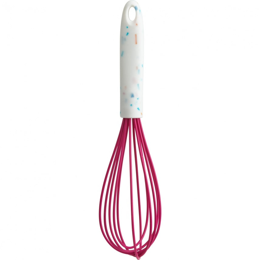 Trudeau Confetti Silicone Whisk, 10-Inch