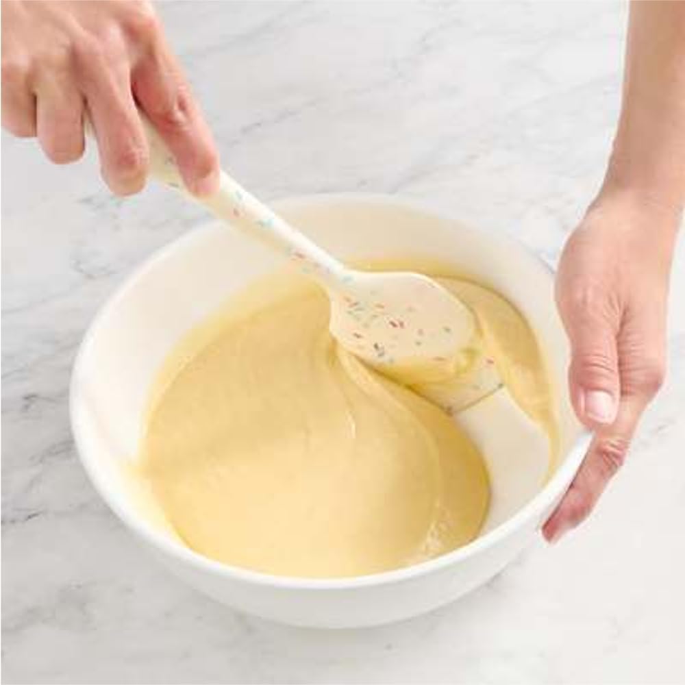 Trudeau Confetti Silicone Spatulas, Set of 3
