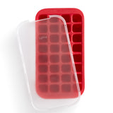 Lekue Industrial Silicone Ice Cube Tray, Red