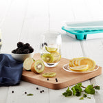 Lekue Industrial Silicone Ice Cube Tray, Blue