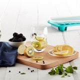 Lekue Industrial Silicone Ice Cube Tray, Blue