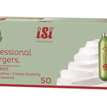 iSi Eco-Series Professional N2O Whipped Cream Chargers, 50-Pack
