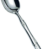Fortessa Royal Pacific 18/10 Stainless Steel Flatware Dessert/Oval Soup Spoon, Set of 12