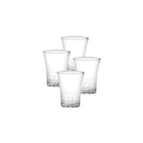 Duralex Amalfi Glass Tumbler, Set of 4, 2.25 ounce