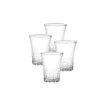 Duralex Amalfi Glass Tumbler, Set of 4, 3 ounce