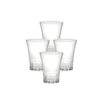 Duralex Amalfi Glass Tumbler, Set of 4, 4 ounce
