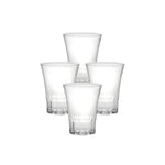 Duralex Amalfi Glass Tumbler, Set of 4, 5.625 ounce